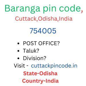 Baranga pin code