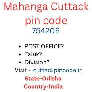 Mahanga Cuttack pin code