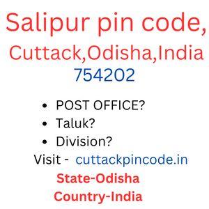 Salipur pin code