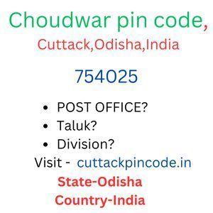 Choudwar pin code